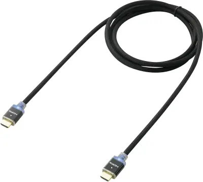 HDMI priključni kabel z LED [1x HDMI-vtikač 1x HDMI-vtikač] 1.00 m črn SpeaKa Professional