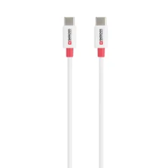 Skross USB kabel USB 2.0 USB-C® vtič\, USB-C® vtič 1.20 m bela okrogel SKCA0008C-C120CN