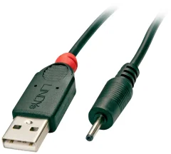 LINDY USB kabel USB 2.0 USB-A vtič\, DC vtič 2\,5 mm 1.50 m črna  70265