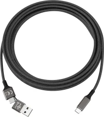 Smrter USB kabel USB 2.0 USB-C® vtič\, USB-C® vtič 1.00 m   SMRTER_SPEEDY_C_BK