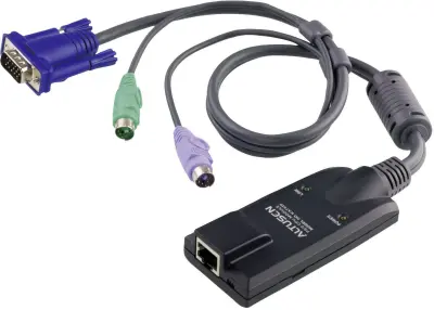 Adapterski kabel Aten KA7520\,iz VGA na KVM\, z vtiči PS/2\, 40m KA7520-AX