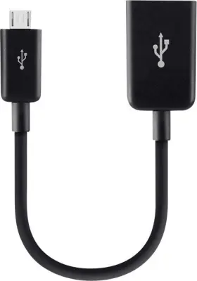 Belkin USB kabel USB 2.0 USB-mikro-B vtič\, USB-A vtičnica 0.12 m črna  F2CU014btBLK