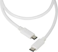 Vivanco USB kabel USB 2.0 USB-C® vtič\, USB-C® vtič 1.20 m bela  37561