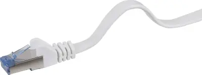 Renkforce RF-4149846 RJ45 omrežni kabel\, Patch kabel CAT 6a U/FTP 5.00 m siva visoko fleksibilno\, z zaščitnim zapornim zatičem\, ognjevaren 1 kos