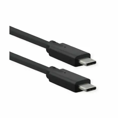 Roline  USB kabel  USB 3.2 gen. 2x2  USB-C® vtič  0.50 m  črna  zaščiten  11.02.9070