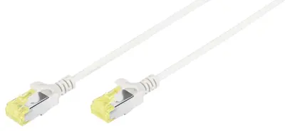 Digitus DK-1624-A-010S RJ45 omrežni kabel\, Patch kabel CAT 6a U/FTP 1.00 m siva zaščiten\, brez halogena\, dvojno oklopljen 1 kos