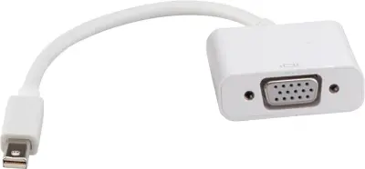 Roline USB-C® / VGA adapterski kabel USB-C® vtič\, VGA 15-polna vtičnica 0.10 m bela 12.03.3140  USB-C®-Display kabel