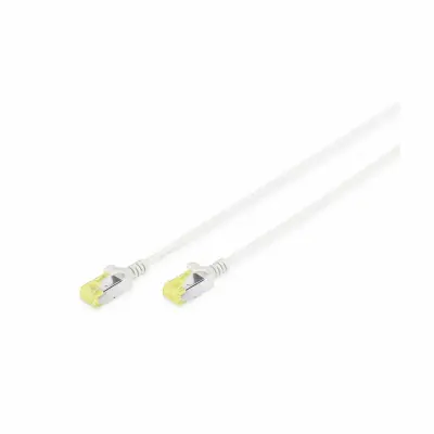 Digitus DK-1624-A-100S RJ45 omrežni kabel\, Patch kabel CAT 6a U/FTP 10.00 m siva zaščiten\, brez halogena\, dvojno oklopljen 1 kos