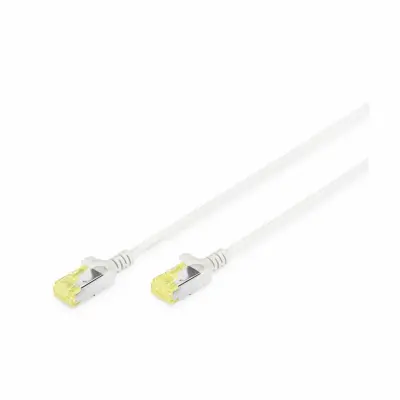 Digitus DK-1617-A-050S RJ45 omrežni kabel\, Patch kabel CAT 6a U/UTP 5.00 m siva zaščiten\, brez halogena\, dvojno oklopljen 1 kos