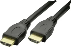 Schwaiger HDMI priključni kabel HDMI-A  vtič\, HDMI-A  vtič 1.50 m bela HDM0150042 pozlačeni konektorji\, Ultra HD (4k) HDMI HDMI kabel