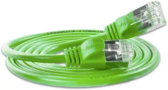 Slim Wirewin PKW-LIGHT-STP-K6 0.5 GN RJ45 omrežni kabel\, Patch kabel cat 6 U/FTP 0.50 m zelena  1 kos