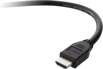 Belkin HDMI priključni kabel HDMI-A  vtič\, HDMI-A  vtič 5.00 m črna F3Y017bt5M-BLK #####4K UHD HDMI kabel