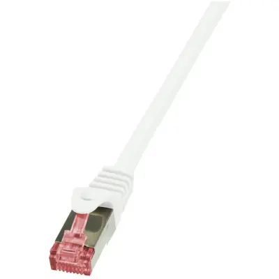 KABEL PATCH UTP Cat 6 50,00m S/FTP 250MHz LogiLink - bel (CQ2141S) EOLS-P