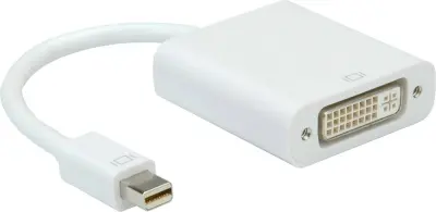 Roline Mini-DisplayPort / DVI adapterski kabel mini DisplayPort  vtič\, DVI-D 24+1-polna vtičnica 0.10 m bela 12.03.3128  DisplayPort kabel