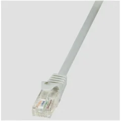 KABEL PATCH UTP Cat 6   0,50m  RJ45 1Gbit LogiLink - siv (CP2022U)