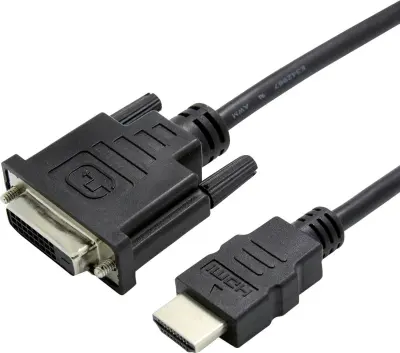 Value HDMI / DVI adapterski kabel HDMI-A  vtič\, DVI-D 24+1-polni vtič 0.15 m črna 12.99.3115  HDMI kabel