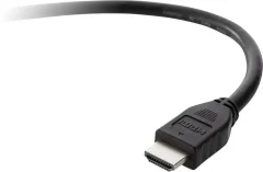 Belkin HDMI priključni kabel HDMI-A  vtič\, HDMI-A  vtič 1.50 m črna F3Y017BT1.5MBLK #####4K UHD HDMI kabel