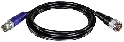 Trendnet TEW-L402 2m N-tip N-tip črn\, modri koaksialni kabel TrendNet WLAN antena priključni kabel  2.00 m črna