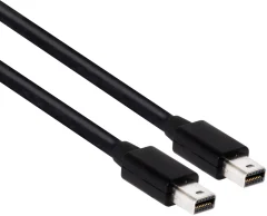 club3D Mini-DisplayPort priključni kabel mini DisplayPort  vtič\, mini DisplayPort  vtič 2.00 m črna CAC-1164 Ultra HD (8K) DisplayPort kabel