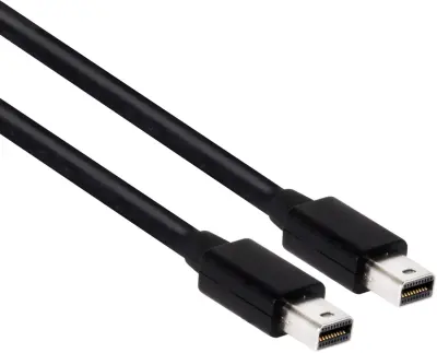 club3D Mini-DisplayPort priključni kabel mini DisplayPort  vtič\, mini DisplayPort  vtič 2.00 m črna CAC-1164 #####8K UHD DisplayPort kabel