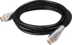 club3D HDMI priključni kabel HDMI-A  vtič\, HDMI-A  vtič 3.00 m črna CAC-1310 obložen HDMI kabel
