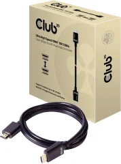 club3D HDMI priključni kabel HDMI-A  vtič\, HDMI-A  vtič 3.00 m črna CAC-1373 ognjevaren HDMI kabel