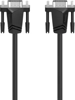 Hama VGA priključni kabel VGA 15-polni vtič\, VGA 15-polni vtič 1.50 m črna 00200707  VGA kabel