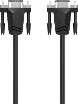 Hama VGA priključni kabel VGA 15-polni vtič\, VGA 15-polni vtič 3.00 m črna 00200708  VGA kabel