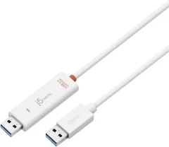 j5create USB 3.0 Wormhole Switch / Data Link Kabel Beli 1\,5 m J 5 Create USB Priključni kabel
