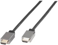 Vivanco HDMI priključni kabel HDMI-A  vtič\, HDMI-A  vtič 1.00 m črna 47171  HDMI kabel