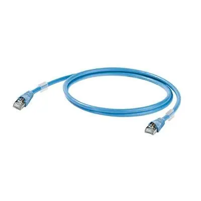 Weidmüller 1165900010 RJ45 omrežni kabel\, Patch kabel CAT 6a S/FTP 1.00 m modra UL-certificirano 1 kos