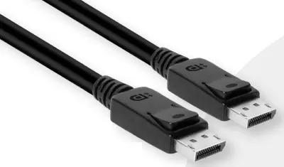 club3D DisplayPort priključni kabel DisplayPort  vtič\, DisplayPort  vtič 1.00 m črna CAC-2067 ognjevaren\, #####8K UHD DisplayPort kabel