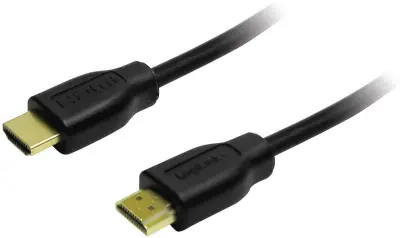 LogiLink HDMI priključni kabel HDMI-A  vtič\, HDMI-A  vtič 3.00 m črna CH0038 #####4K UHD HDMI kabel