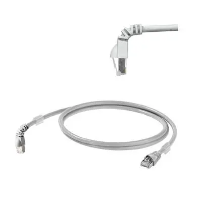 Weidmüller 1233160005 RJ45 omrežni kabel\, Patch kabel CAT 6a S/FTP 0.50 m siva UL-certificirano 1 kos