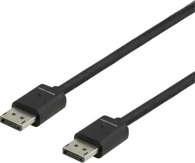 DELTACO GAMING DisplayPort priključni kabel DisplayPort  vtič\, DisplayPort  vtič 2.00 m črna GAM-060 #####8K UHD DisplayPort kabel