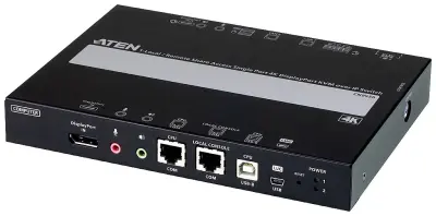 ATEN CN9950 1-Local-Remote Share Access Ena vrata 4K DisplayPort KVM prek IP Sw ATEN CN9950  KVM podaljšek preko omrežnega kabla RJ45