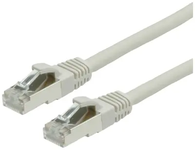 Value 21.99.0705 RJ45 omrežni kabel\, Patch kabel CAT 6 S/FTP 5.00 m siva  1 kos