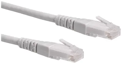 Roline 21.15.0935 RJ45 omrežni kabel\, Patch kabel CAT 6 U/UTP 5.00 m siva  1 kos