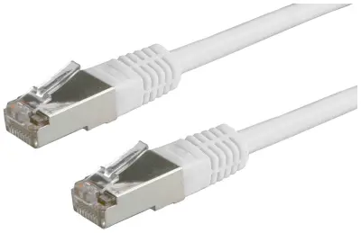 Roline 21.15.0307 RJ45 omrežni kabel\, Patch kabel CAT 5e S/FTP 7.00 m siva  1 kos