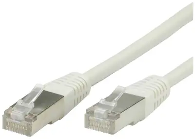 Value 21.99.0102 RJ45 omrežni kabel\, Patch kabel CAT 5e F/UTP 2.00 m siva  1 kos