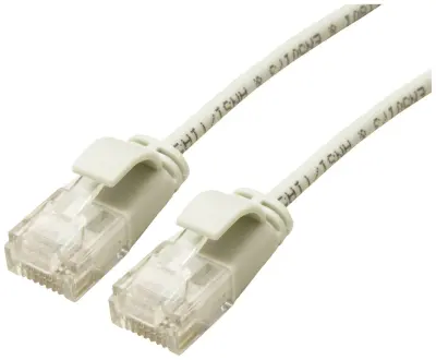 Roline 21.15.3900 RJ45 omrežni kabel\, Patch kabel CAT 6a U/UTP 0.15 m siva  1 kos