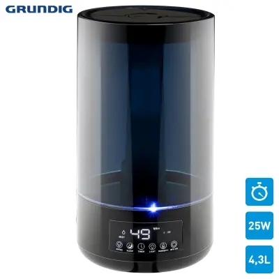 GRUNDIG LED osvetlitev, 4.3L vlažilec zraka