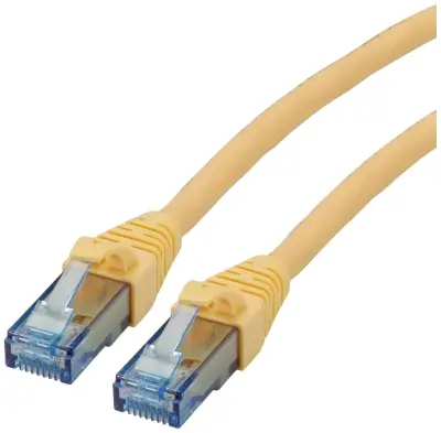 Roline 21.15.2729 RJ45 omrežni kabel\, Patch kabel CAT 6a U/UTP 20.00 m rumena  1 kos