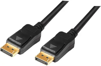 LogiLink DisplayPort priključni kabel DisplayPort  vtič\, DisplayPort  vtič 20.00 m črna CV0114  DisplayPort kabel
