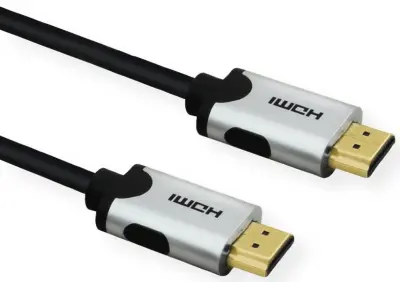 Value HDMI priključni kabel HDMI-A  vtič 3.00 m črna 11.99.5943 #####10K UHD\, #####8K UHD\, dvojno oklopljen HDMI kabel