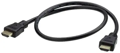 ATEN HDMI priključni kabel HDMI-A  vtič 0.60 m črna 2L-7DA6H #####4K UHD\, zaščiten HDMI kabel