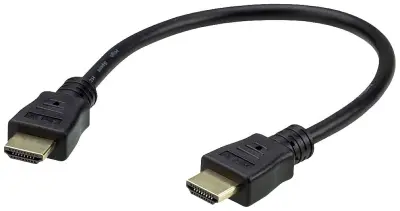 ATEN HDMI priključni kabel HDMI-A  vtič 0.30 m črna 2L-7DA3H #####4K UHD HDMI kabel