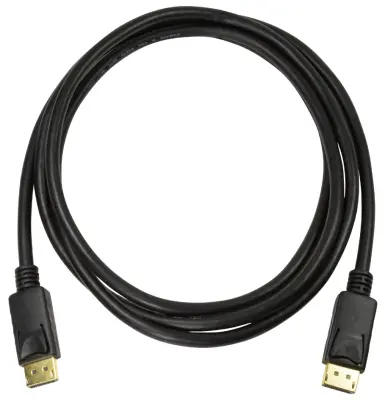 LogiLink DisplayPort priključni kabel DisplayPort  vtič\, DisplayPort  vtič 2.00 m črna CV0120  DisplayPort kabel
