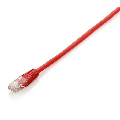 Equip 605520 RJ45 omrežni kabel\, Patch kabel CAT 6 S/FTP 1.00 m rdeča pozlačeni konektorji 1 kos