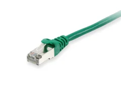Equip 605542 RJ45 omrežni kabel\, Patch kabel CAT 6 S/FTP 3.00 m zelena pozlačeni konektorji 1 kos